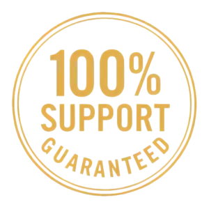 US-based customer support badge